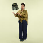 Peter Pan Exclusive Quilted Texture Mini Backpack LFlifestyle1 view 2